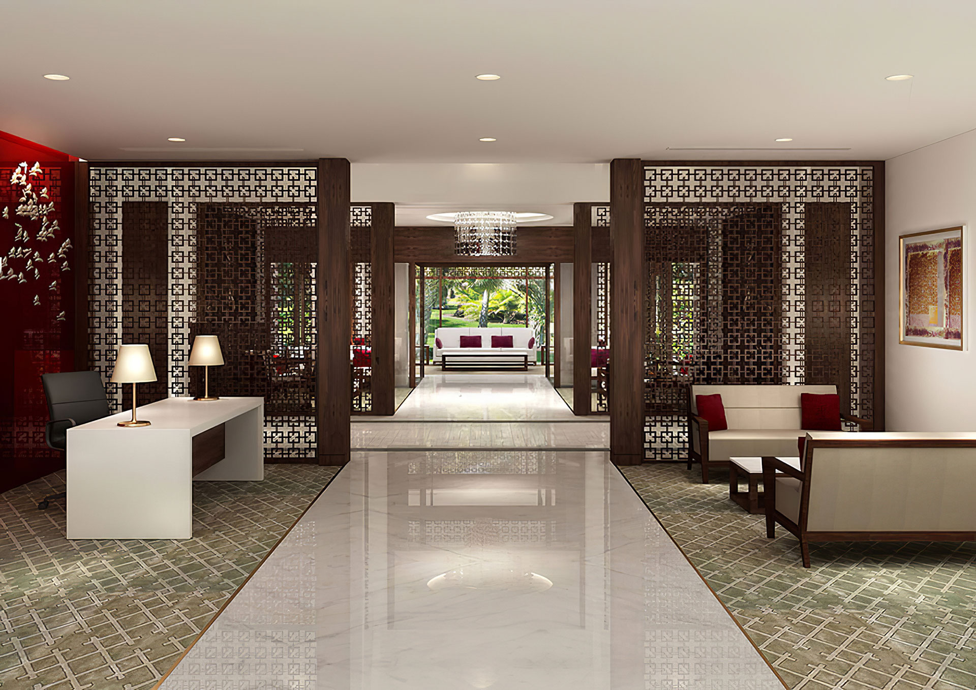 bespoke hotel lighting